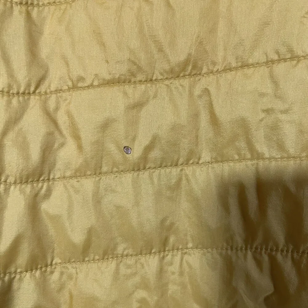 Mountain Hardwear Thermal Q Elite Yellow Lightweight Puffer Jacket Men's Large - Picture 5 of 6